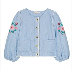 Louise Misha Joulia Jacket in Light Blue
